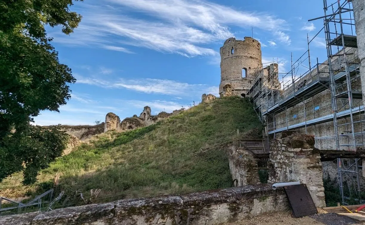 Remparts / fortifications — Chantier weekend au Châteauneuf-sur-Epte - octobre, Château-sur-Epte