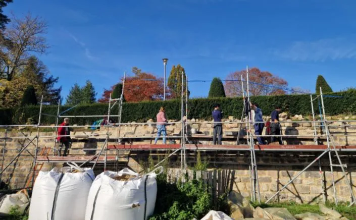 Château — Chantier mensuel au château de Montagu, Marcoussis